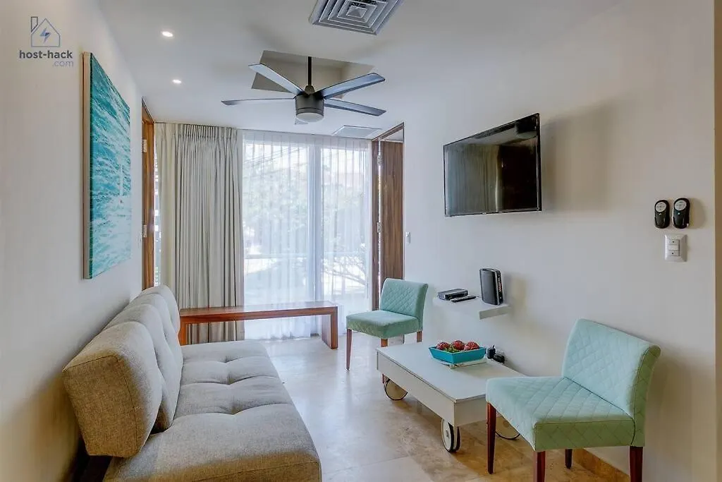 Danzamar 1A Loft C/ Piscina Cerca De Playa Mamitas Apartment Playa del Carmen