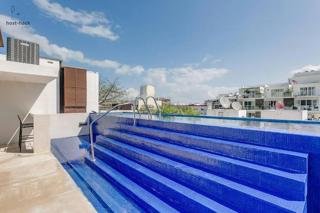 Danzamar 1A Loft C/ Piscina Cerca De Playa Mamitas Apartment Playa del Carmen Mexico
