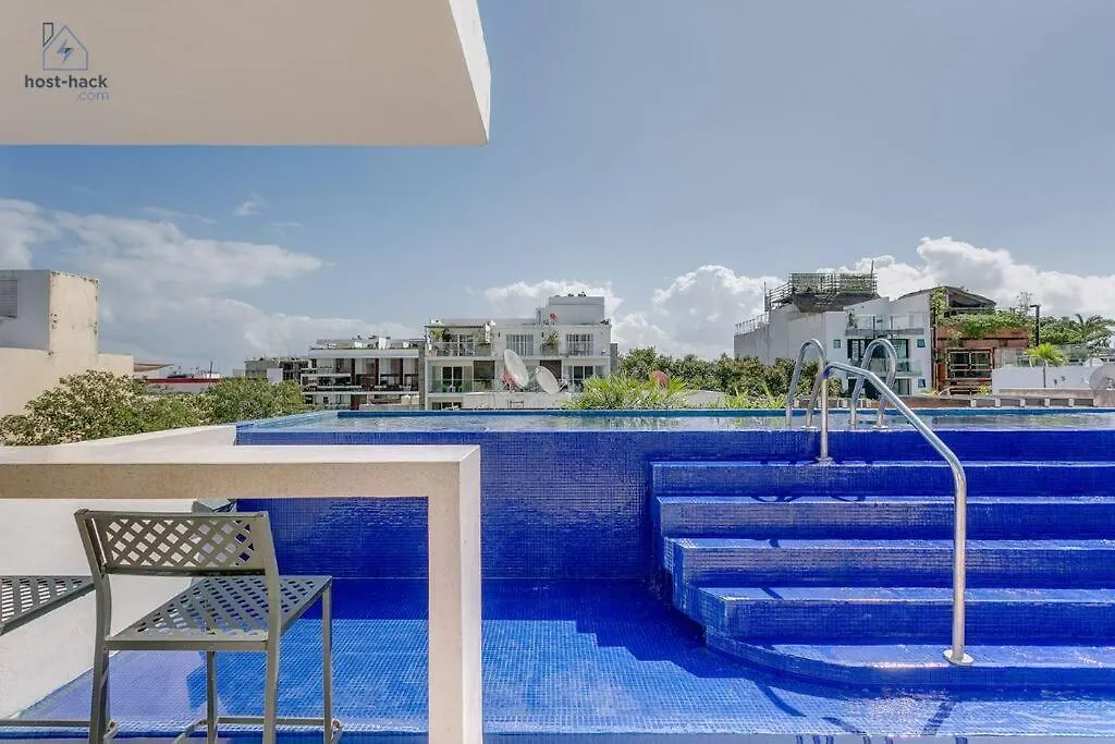 Danzamar 1A Loft C/ Piscina Cerca De Playa Mamitas Apartment Playa del Carmen