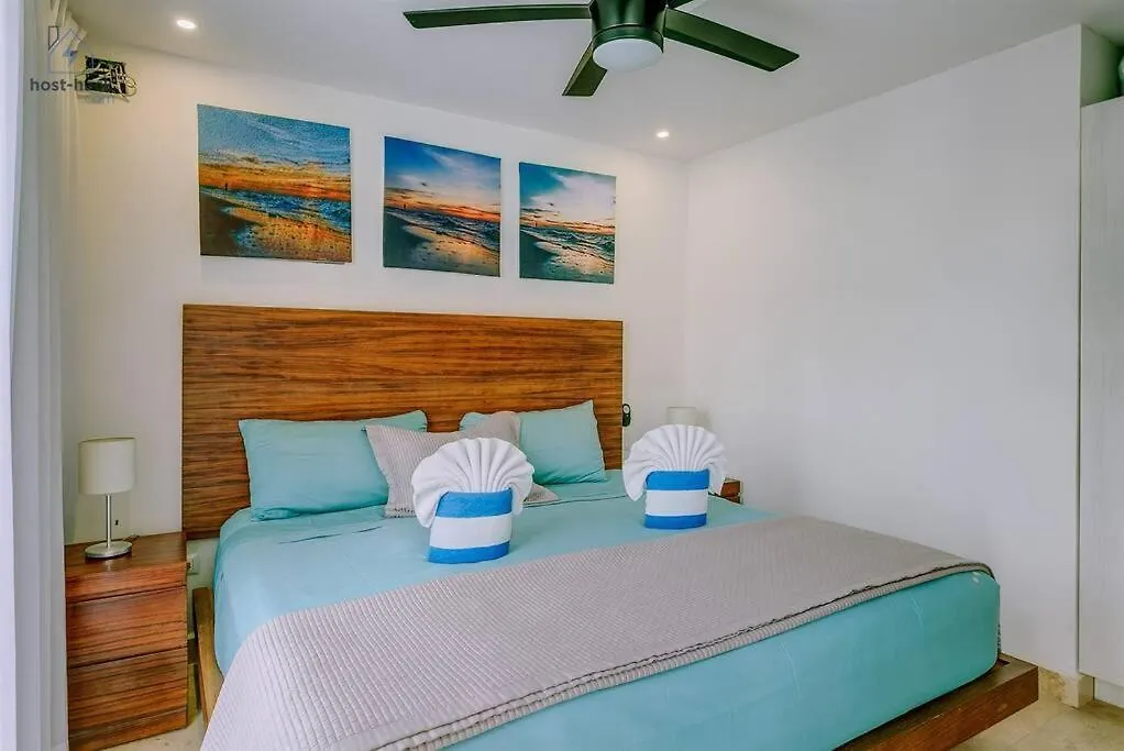 Danzamar 1A Loft C/ Piscina Cerca De Playa Mamitas Apartman Playa del Carmen
