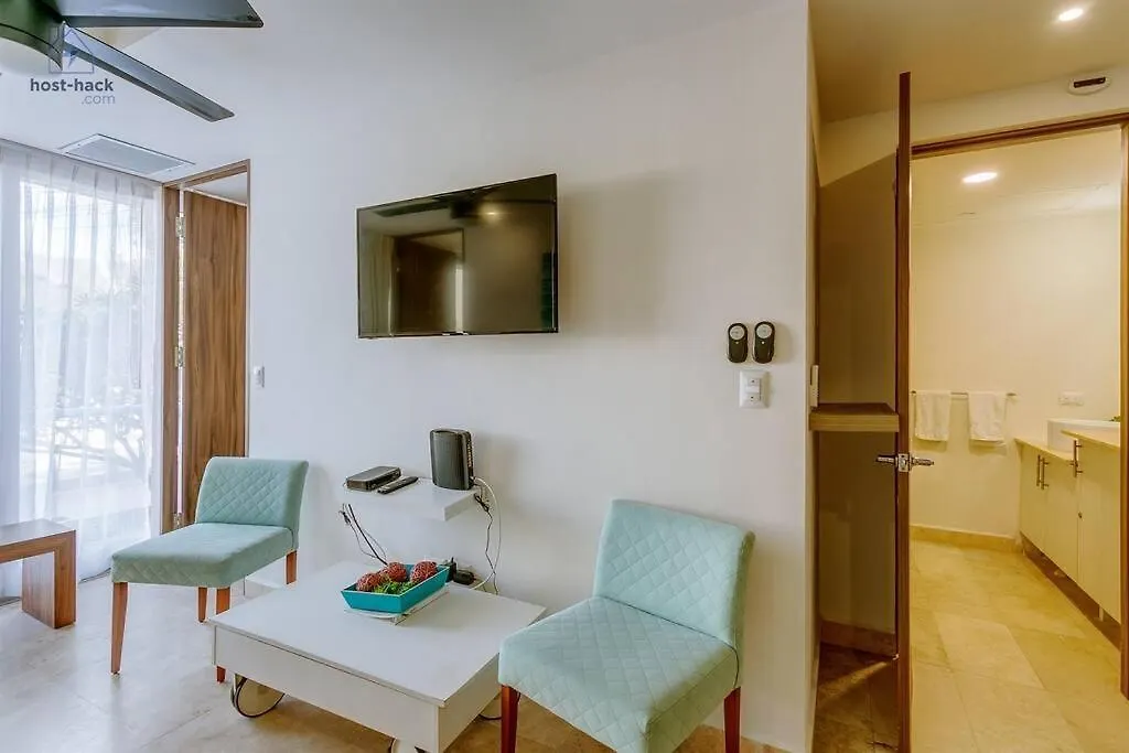 Danzamar 1A Loft C/ Piscina Cerca De Playa Mamitas Apartman Playa del Carmen Mexikó