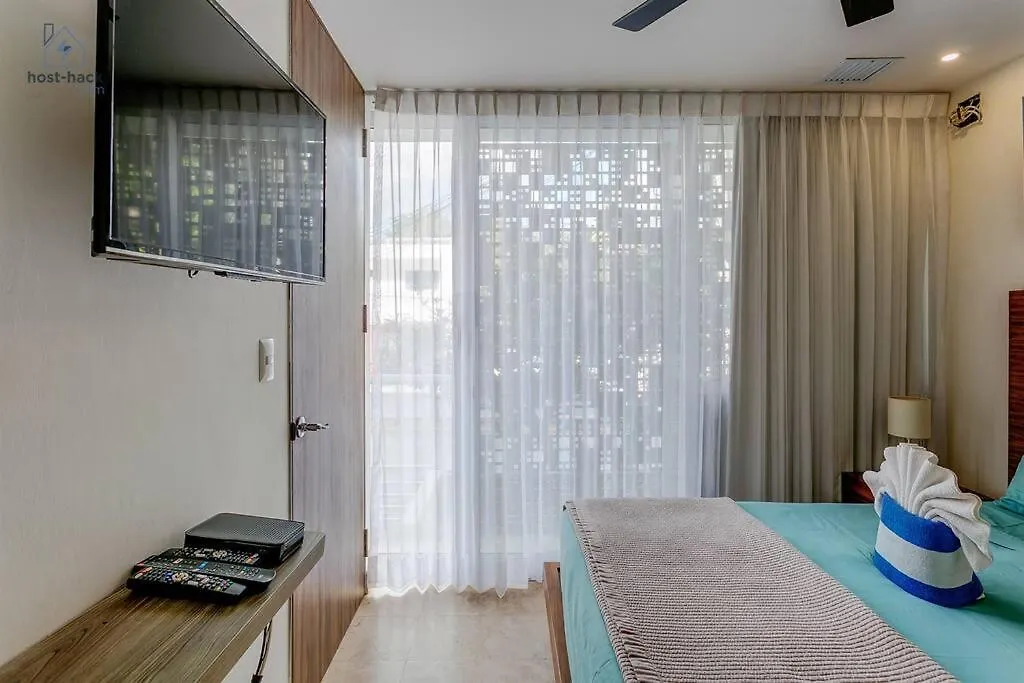 Danzamar 1A Loft C/ Piscina Cerca De Playa Mamitas Apartman Playa del Carmen 0*,  Mexikó
