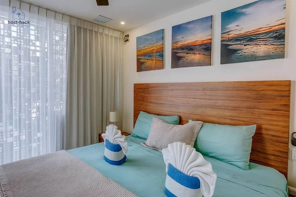 Danzamar 1A Loft C/ Piscina Cerca De Playa Mamitas Apartman Playa del Carmen